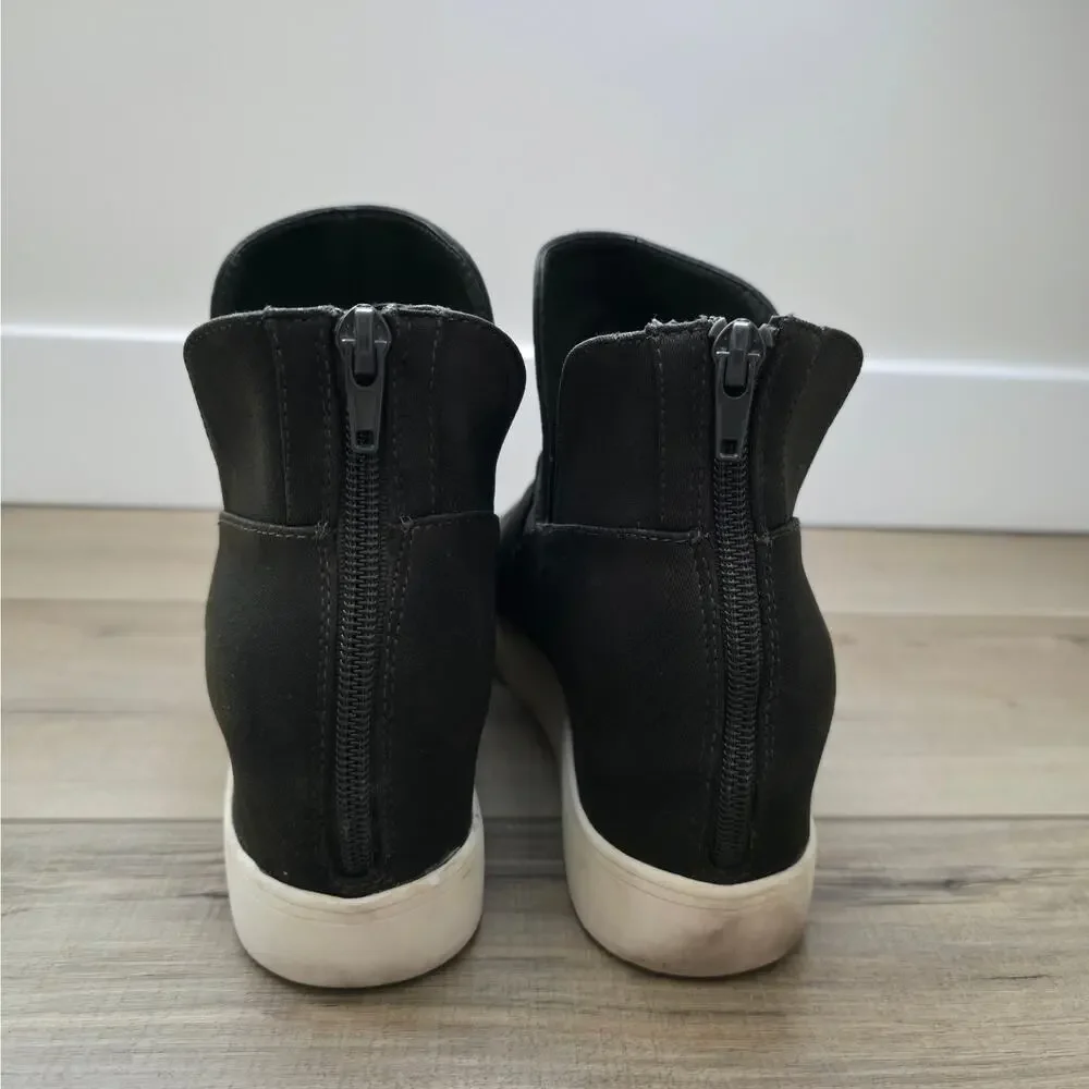 Steve Madden Winnie Sneaker Bootie Camo Zip-up Shoes Women Sz 9 US - Picture 10 of 11